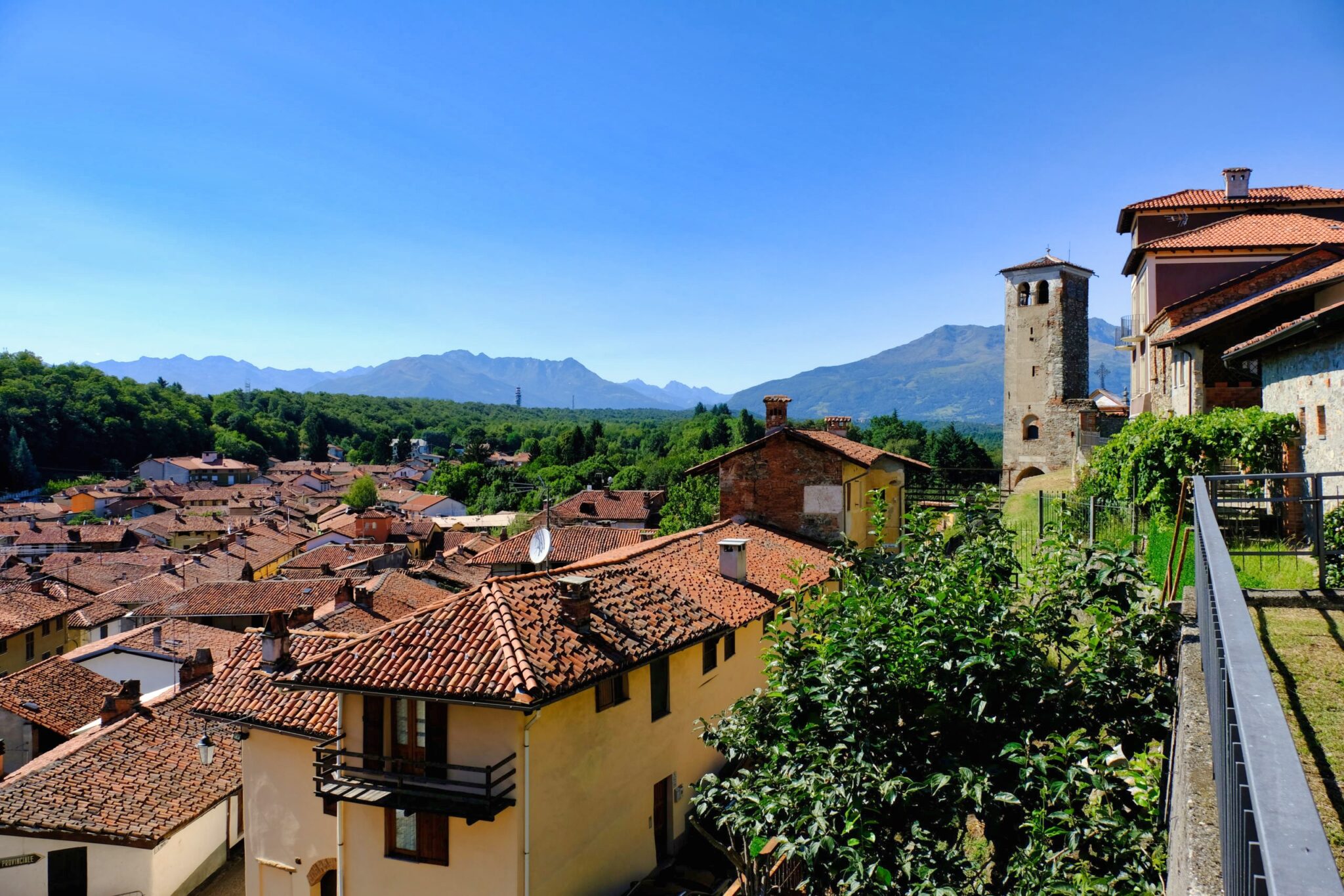 Paysage autour de Magnano, lieu de la Cure Régénérescence